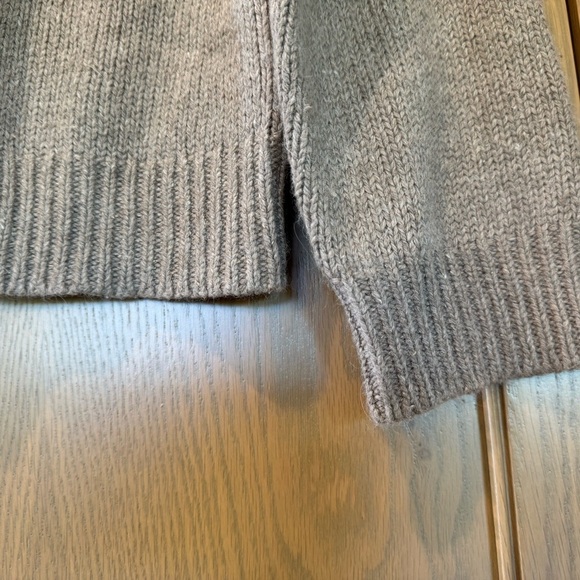 Vintage Evan Picone Angora Blend Zipper Cardigan / Jacket Sweater / xlarge - Picture 7 of 11